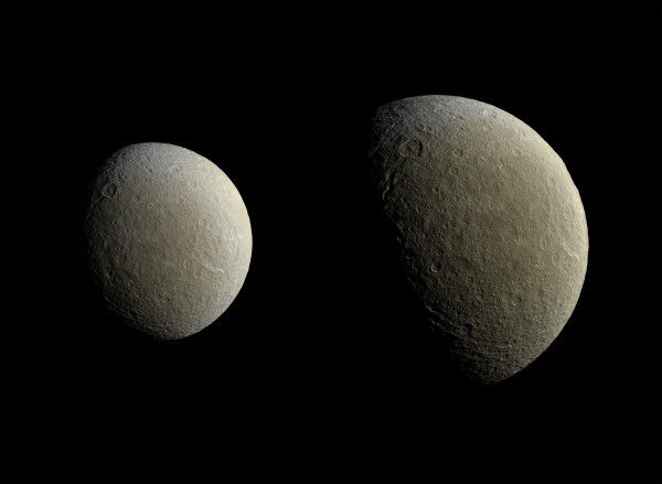 NASA опубликовало самый четкий снимок второй луны Сатурна