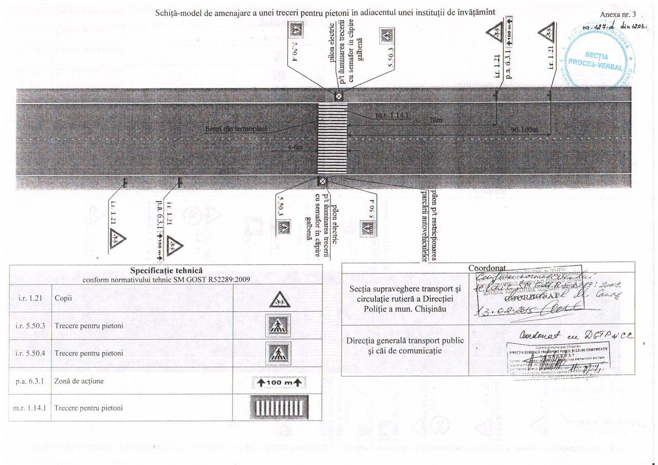 Iată cum vor arăta noile treceri de pietoni
