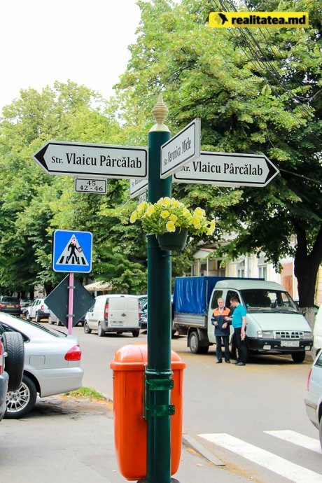 Un indicator de informare instalat în Chișinău