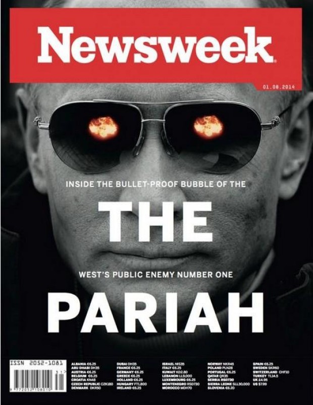 Putin, intre "Cel mai mare inamic al Vestului" si "Al Doilea Razboi Rece". Ce scriu despre el revistele americane