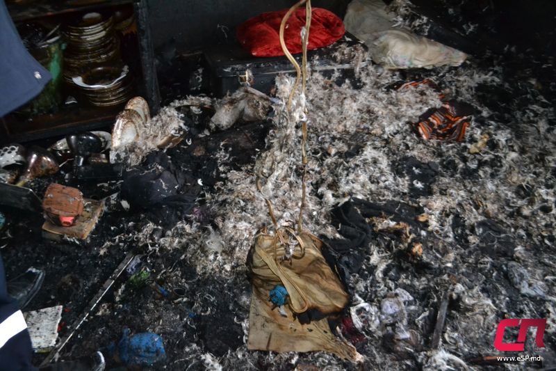 В пожаре на Новых Бельцах погиб человек
