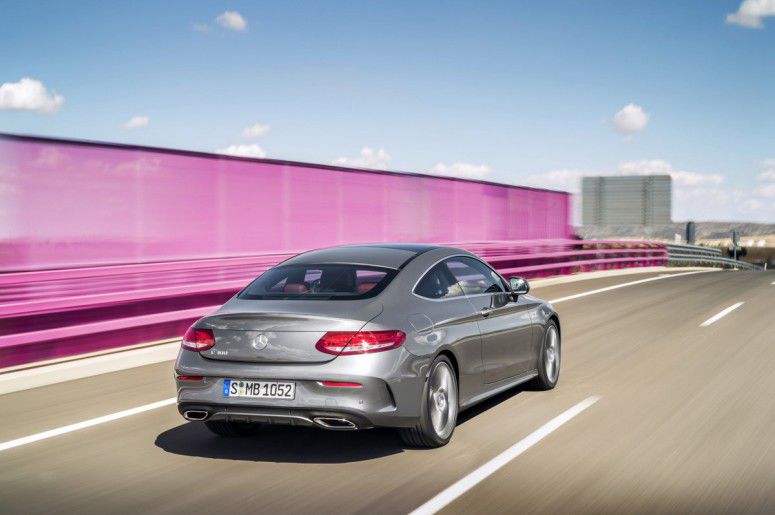 2016 Mercedes C-Class Coupe раскрыли официально
