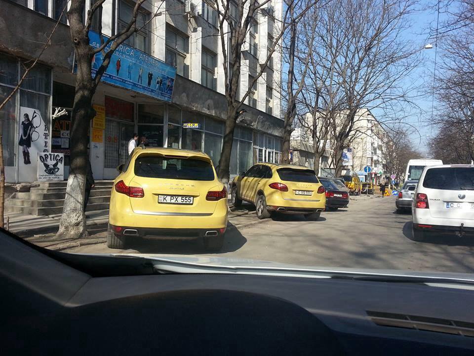 В Молдове появились VIP-такси Porsche?