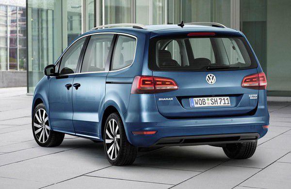 Volkswagen рассекретил обновлённый Sharan