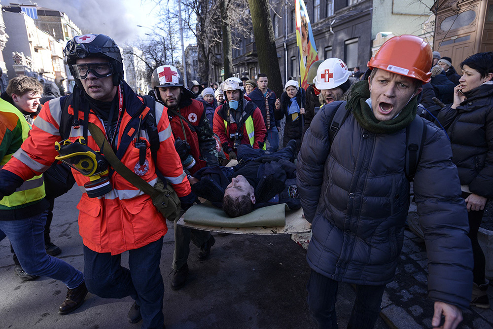 Беспорядки в Киеве: 9 погибших