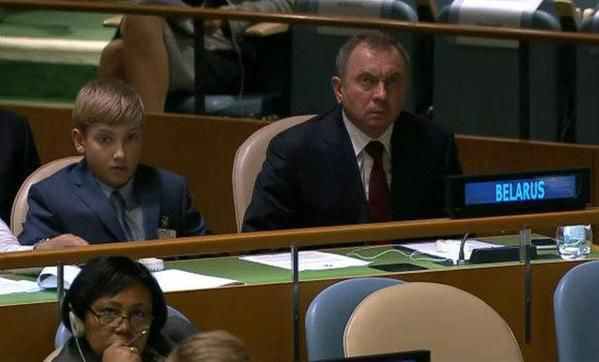 Лукашенко привез в Нью-Йорк 11-летнего сына в качестве делегата в ООН