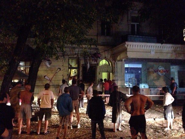 В центре Одессы прогремел взрыв у кафе