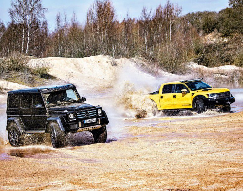 Тест-драйв от Top Gear: «монстры» 4X4²
