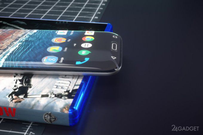 Samsung Galaxy S7 edge изогнули с трех сторон