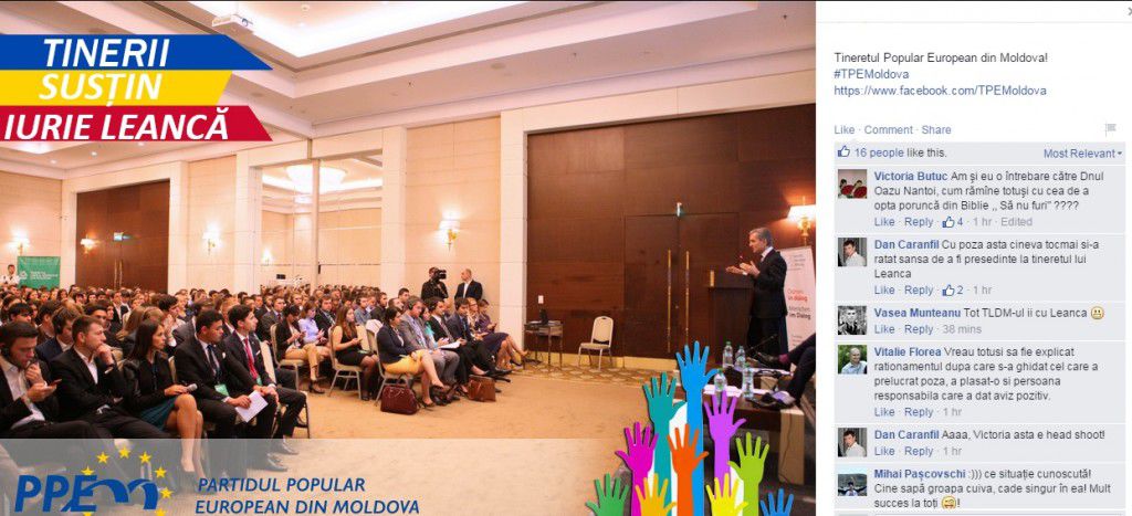 Au aflat pe Facebook că susțin partidul lui Leancă!