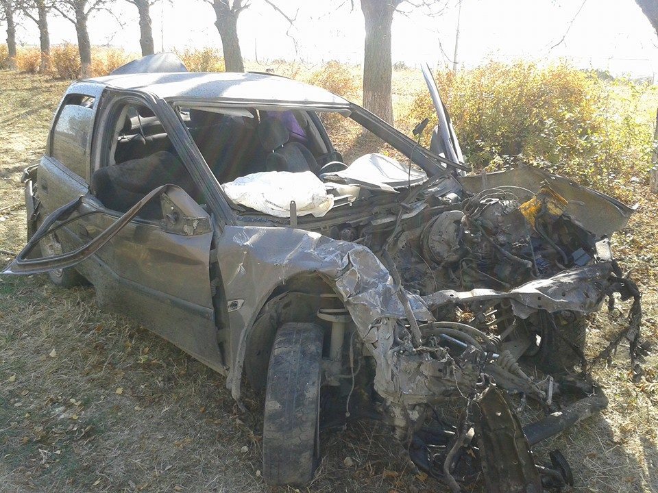 Возле Оргеева произошло серьезное ДТП; пострадало четыре человека