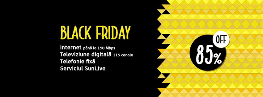 De Black Friday ai 85% reducere la Sun Communications!