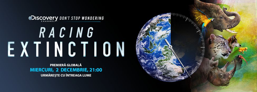 Premiera documentarului-manifest „Racing Extinctions” la Discovery!