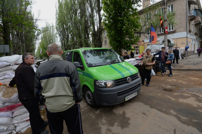 Славянск спешно покидают западные журналисты