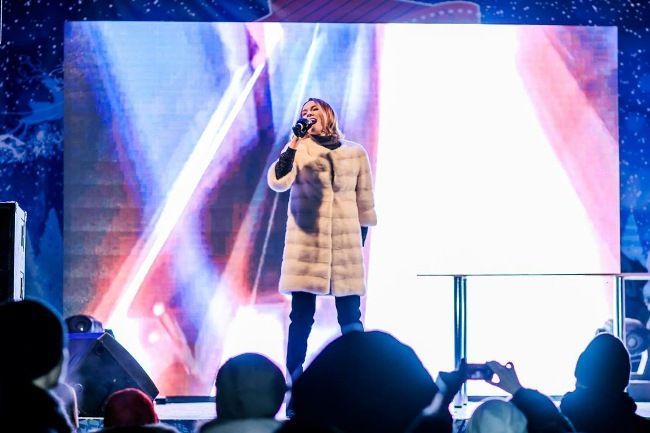 Тысячи людей отметили новогодние праздники на площади в Оргееве