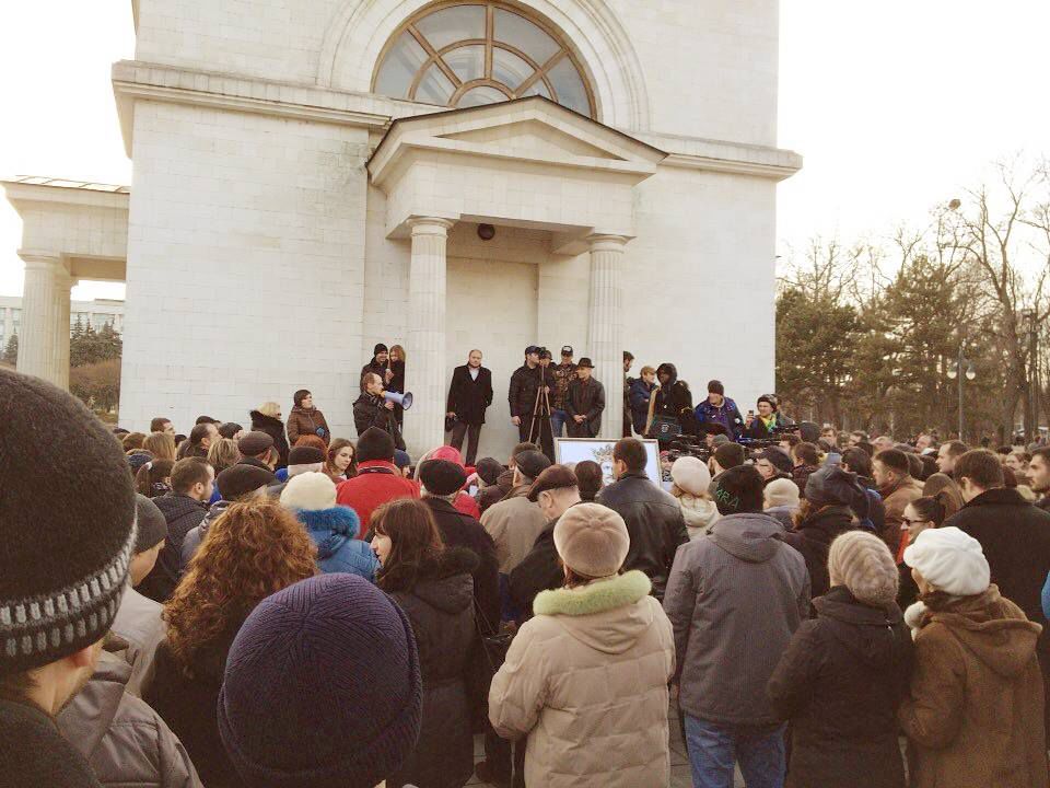 Protest în centrul Capitalei. „Vrem țara înapoi”