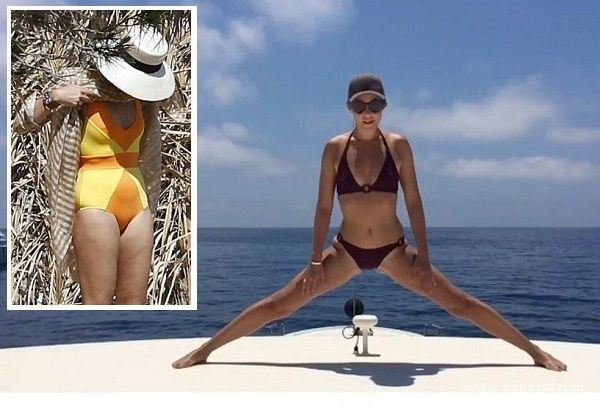 Paparazzi au suprins-o pe Kseniei Sobchak în costum de baie