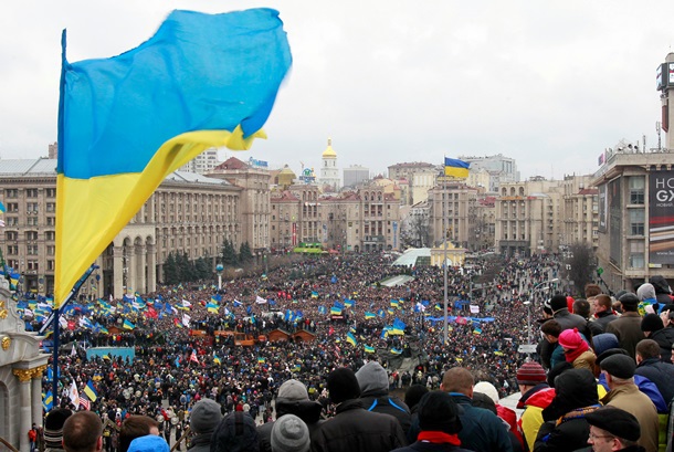 Фотоистория Евромайдана. Самые знаковые кадры
