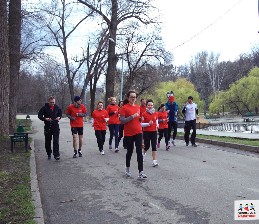 Antrenament Sporter Run. Mobiasbancă-Groupe Societe Generale