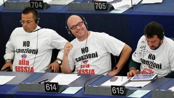 Итальянский депутат поддержал Россию на заседании Европарламента