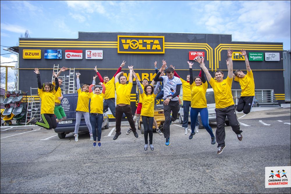 Cursa corporativă Sporter Run. Compania ”Volta”
