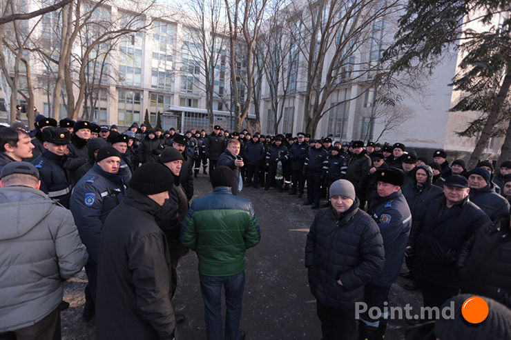 В Кишиневе прошел антиправительственный митинг