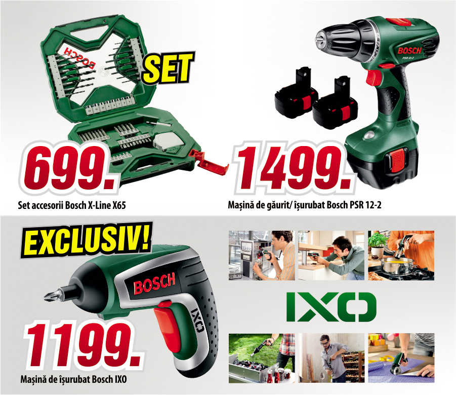 Bomba: premium intrumente Bosch acum și la Bomba