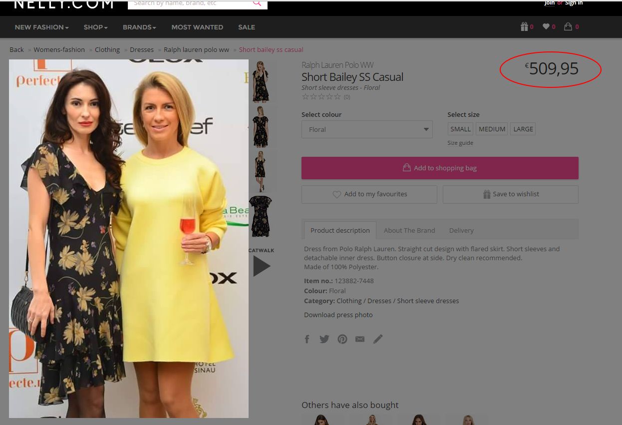 Angela Gonța, acuzată că ar fi îmbrăcat o rochie de 500 de euro