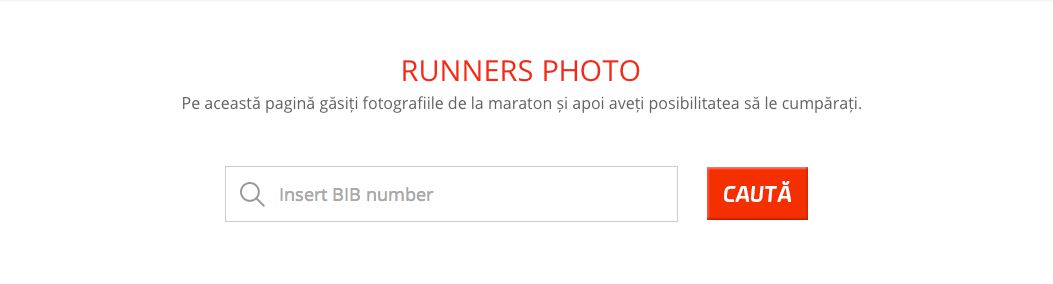 Este accesibil serviciul de achiziţionare a fotografiilor de la maraton