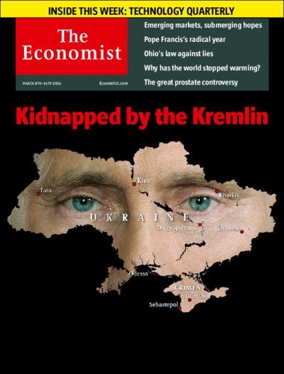 От Джокера до Гитлера: образы Путина на обложках западных СМИ