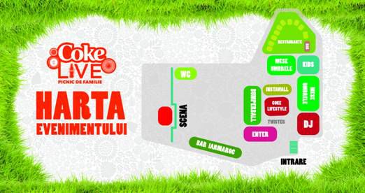 Grabeste-te la cel mai mare picnic al anului- Coke Live