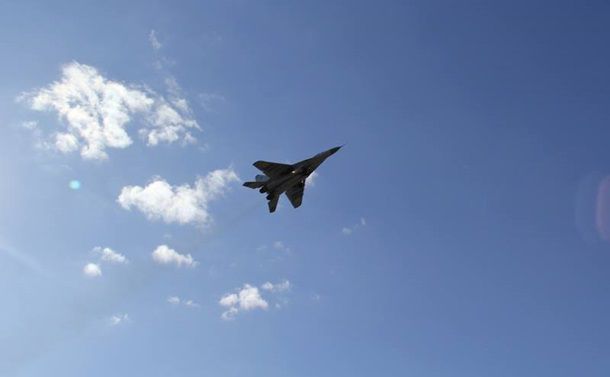 Самолеты ВВС Украины посадили вдоль трассы Киев-Одесса