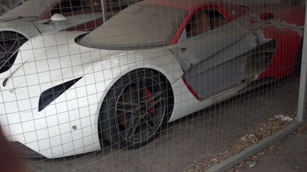В России обнаружили захоронение суперкаров Marussia