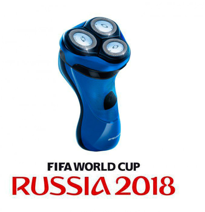 Футбольное лого ЧМ-2018: пришелец или электробритва?