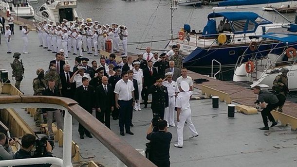 Сгоревший Дом профсоюзов в Одессе станет штабом ВМС