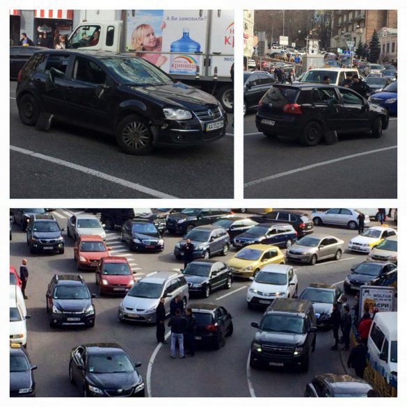В Киеве задержаны трое открывших стрельбу в центре города
