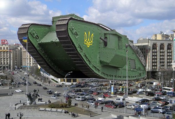 Фотожабы: киевляне высмеивают проект нового Дома профсоюзов