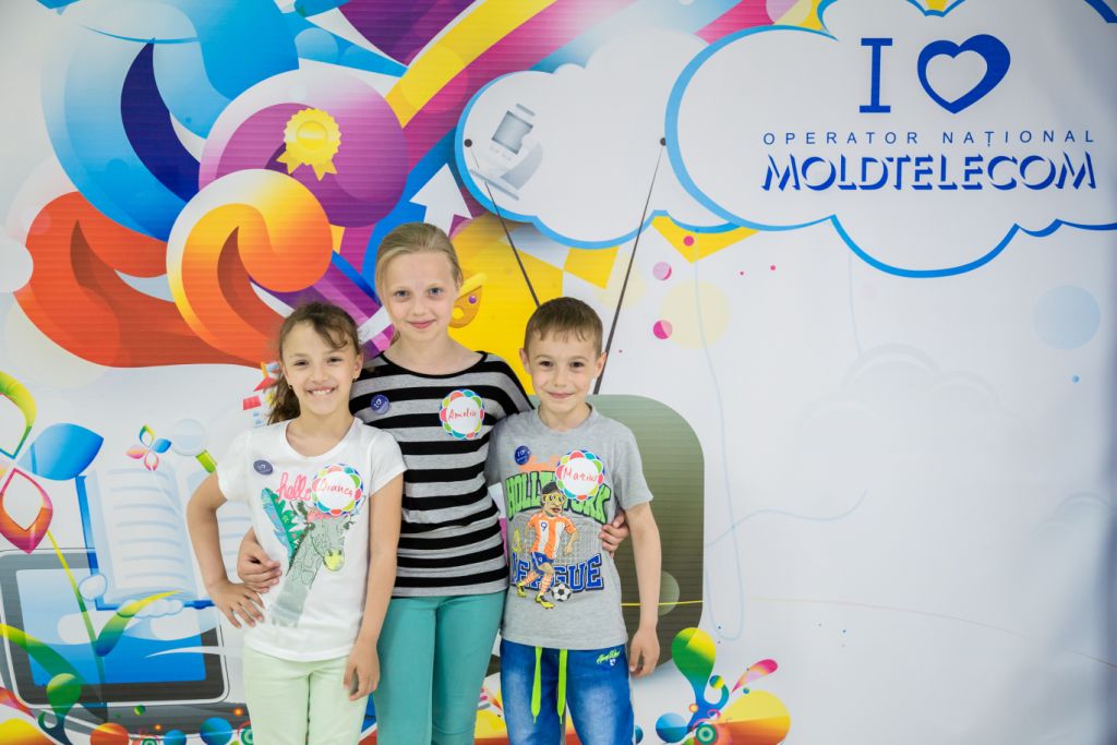 Компания Moldtelecom порадовала детей сюрпризами по случаю посвященного им дня!