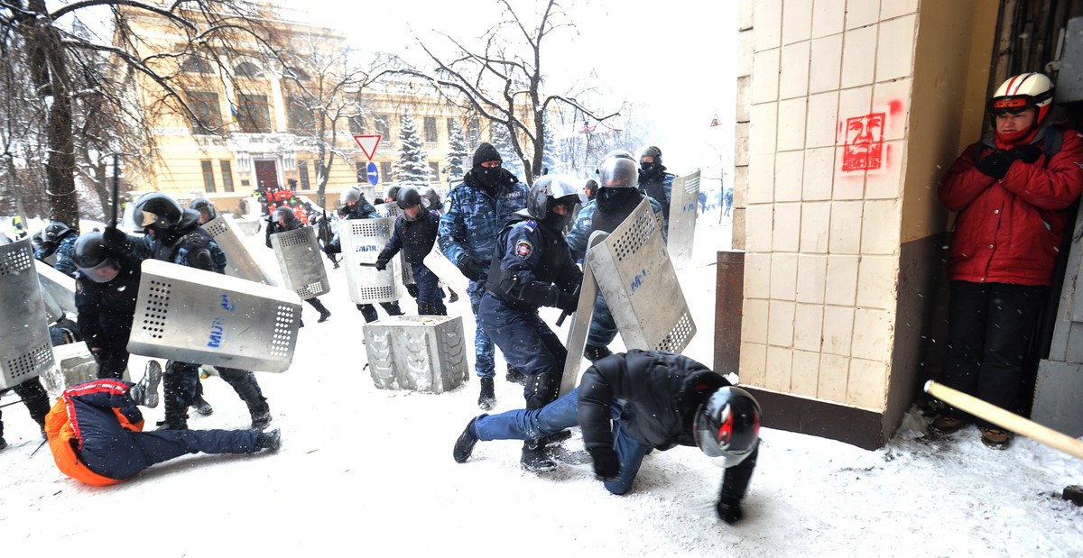 Евромайдан: картина дня в фотографиях пользователей соцсетей
