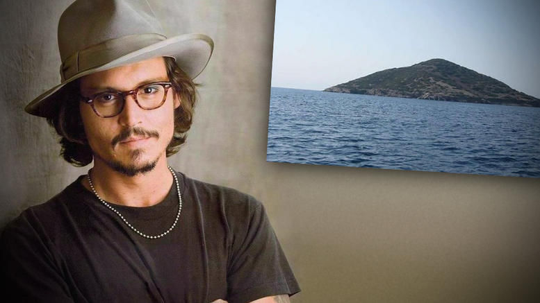 Johnny Depp și-a cumpărat o insulă în Grecia