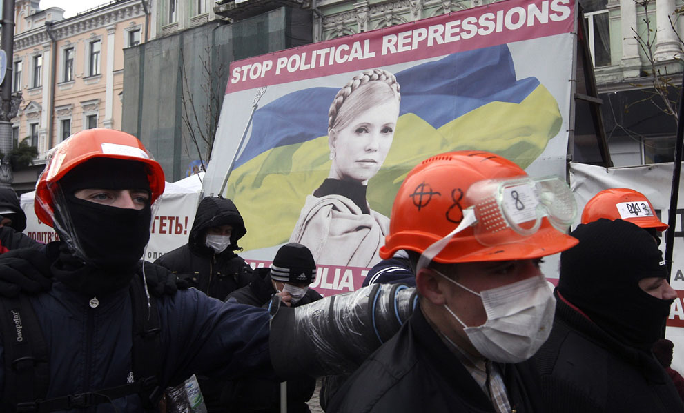 Впечатляющие кадры украинских протестов