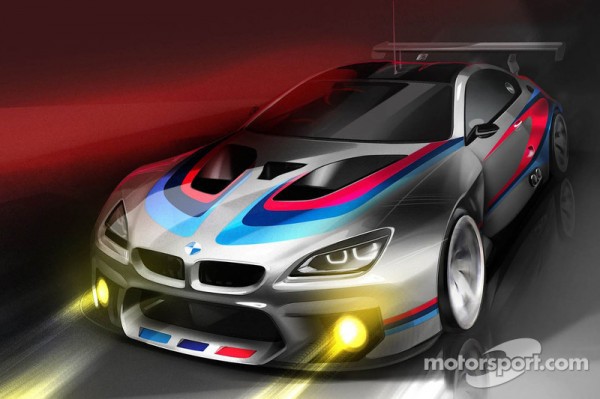 BMW анонсировала новый болид M6 GT3