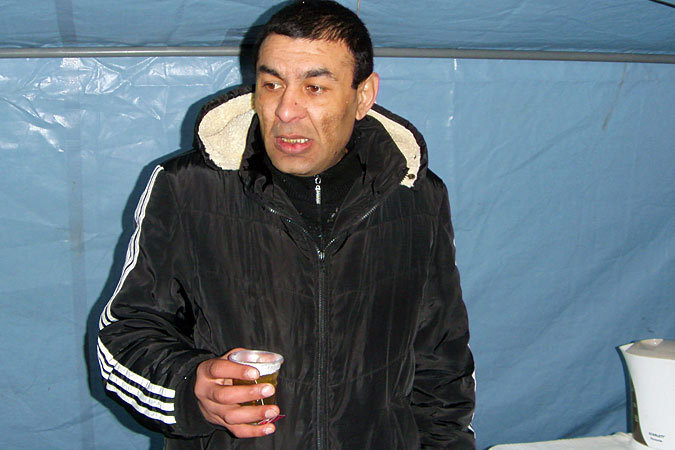 В Кишиневе на улице - минус 7, в палатке — плюс 20