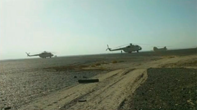 Появились кадры с места катастрофы Airbus A321