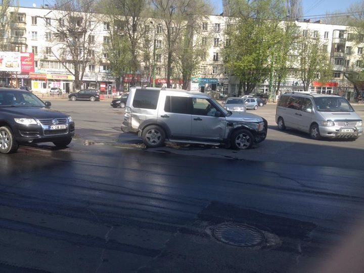 Accident de lux în capitală
