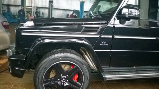Самый мощный Mercedes-Benz G-Class был замечен в Кишиневе