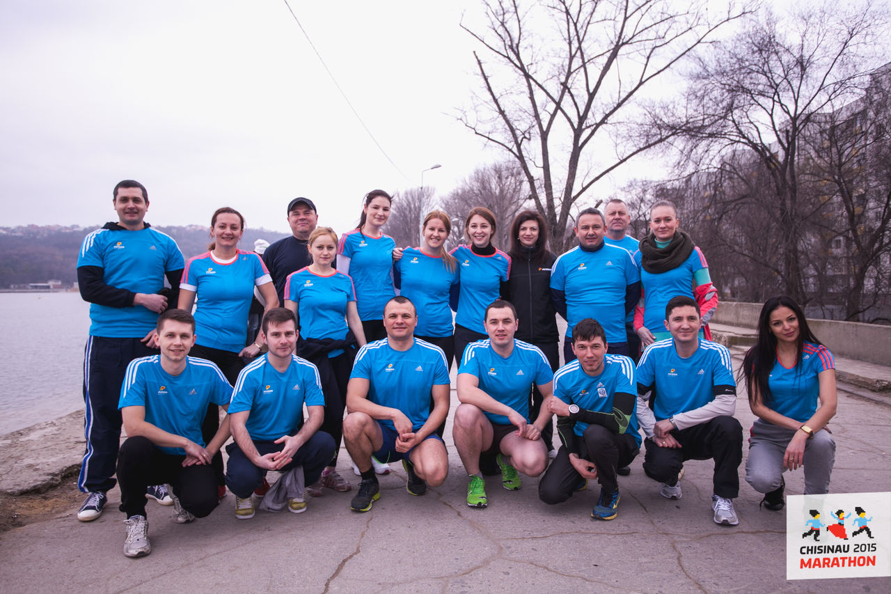 Корпоративный забег Sporter Run. Компания Petrom-Moldova