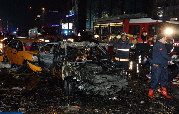 В воскресенье вечером в Анкаре произошел мощный взрыв, есть жертвы