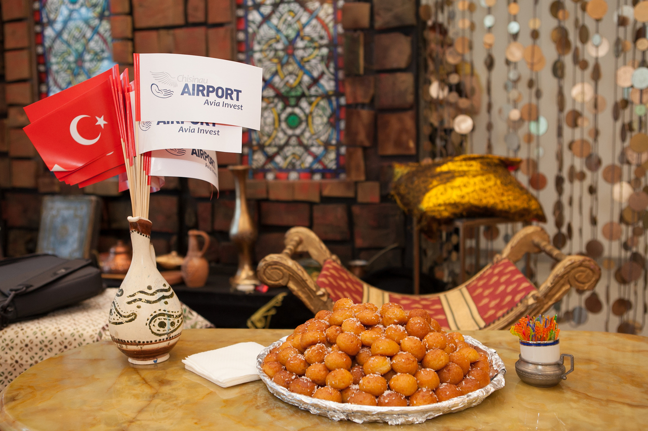 Zilele culturii turceşti la aeroportul din Chişinău