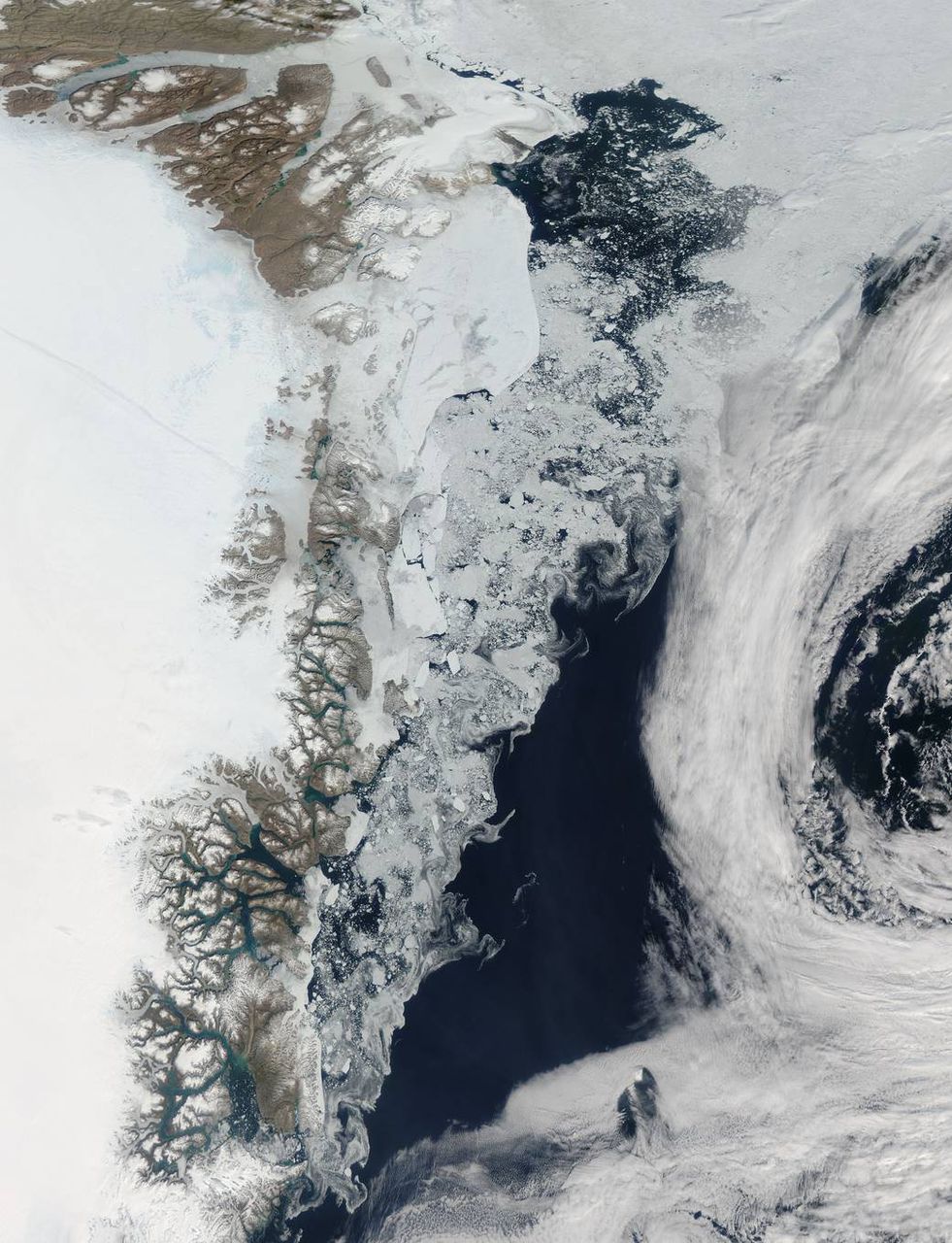В NASA показали уникальные фото таяния ледников